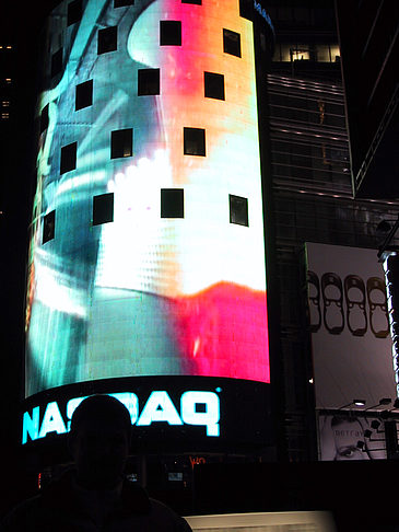 Times Square bei Nacht Fotos