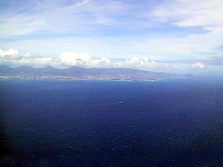 Flug Hawaii - Oahou