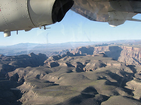 Foto Flug über den Grand Canyon