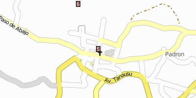 El Paso  La Palma Stadtplan